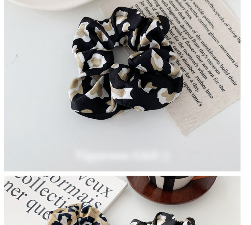 Fashion Black Leopard Hair Rope,Hair Ring