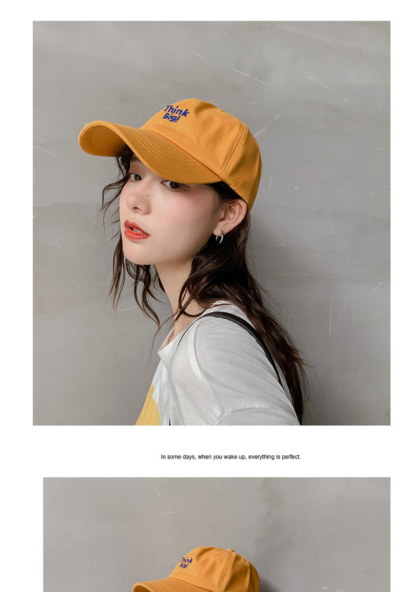 Fashion Think Black Soft Top Letter Embroidery Curved Baseball Cap,Baseball Caps