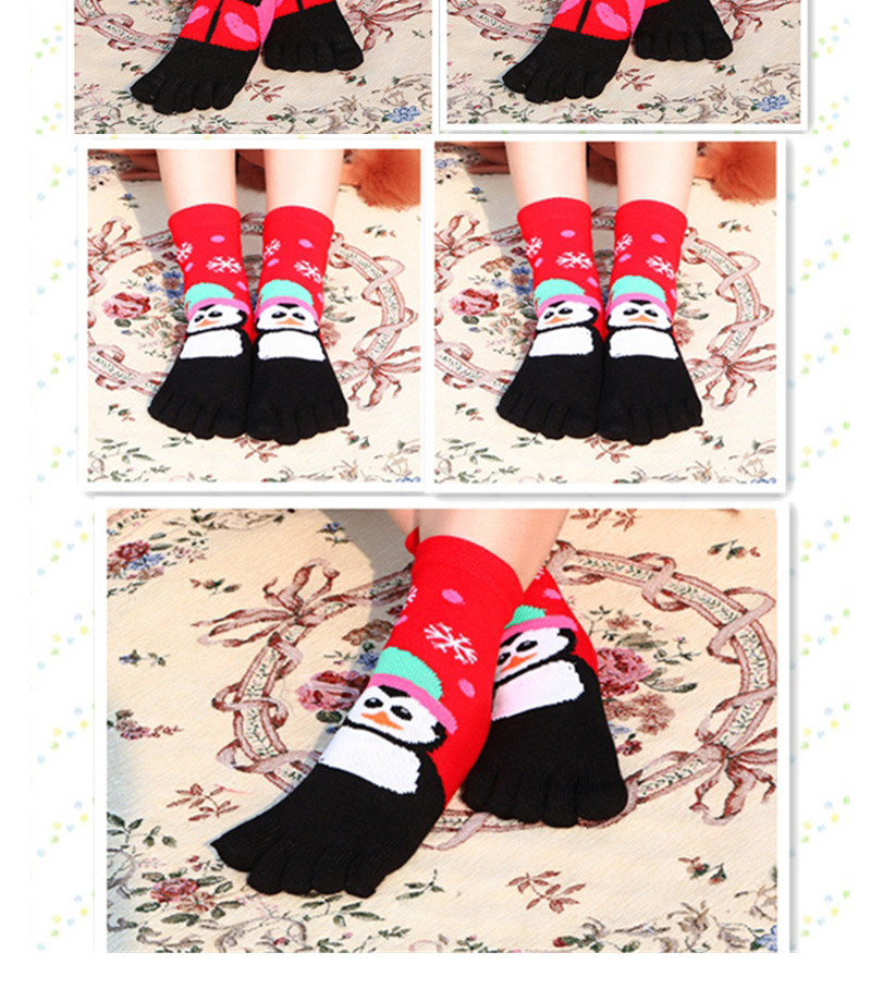 Fashion Green Christmas Animal Cartoon Tube Toe Socks,Fashion Socks