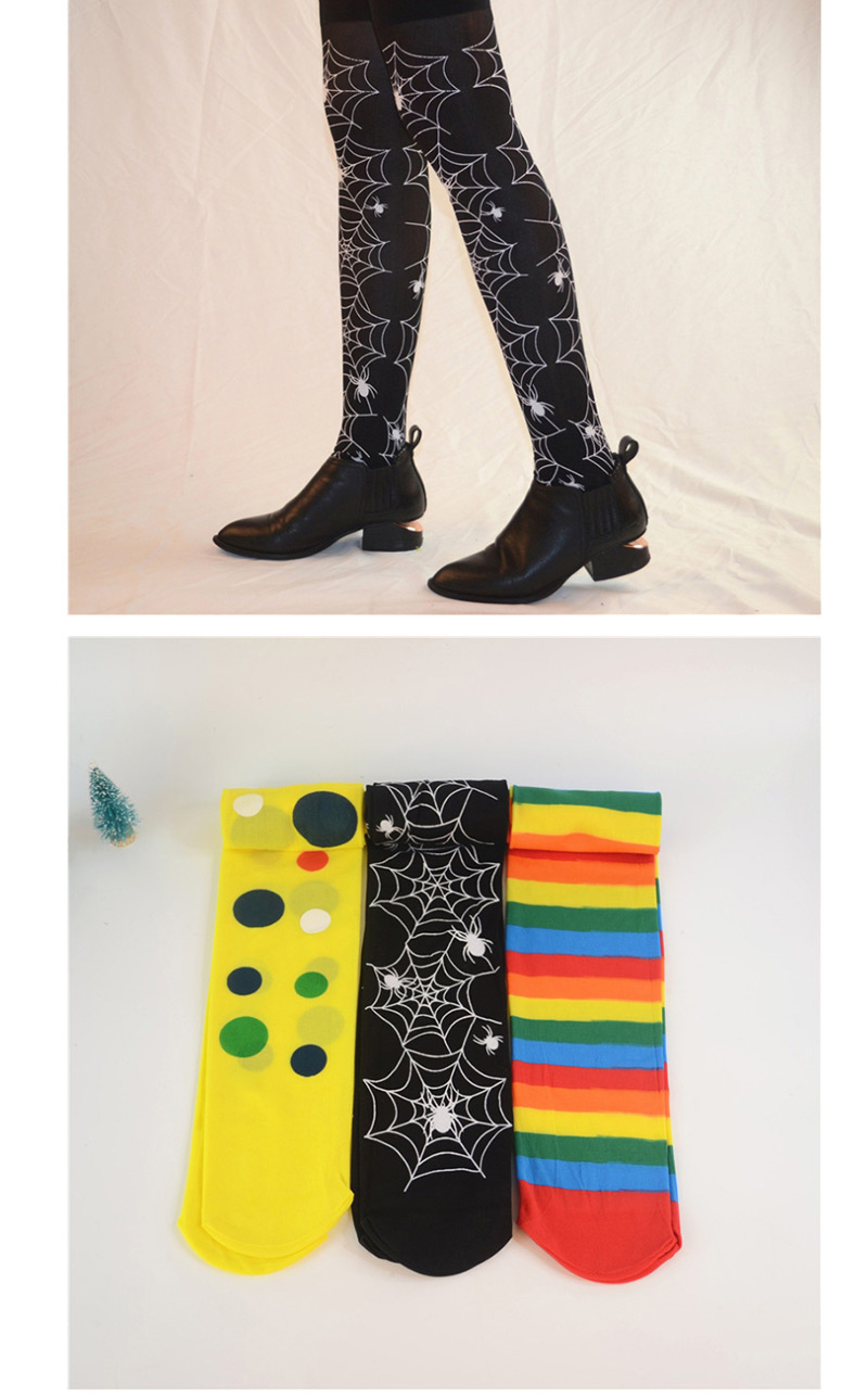Fashion Color Stripe Striped Stockings,Fashion Socks