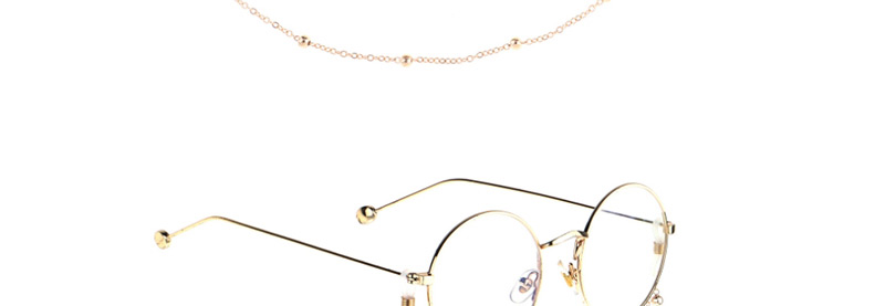 Fashion Gold Chain Sunflower Beaded Glasses Chain,Sunglasses Chain