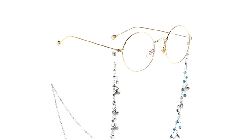 Fashion Silver Chain-studded Shell Glasses Chain,Sunglasses Chain