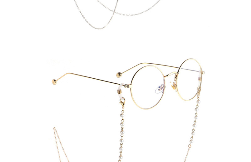 Fashion Silver Pearl Chain Does Not Fade The Glasses Chain,Sunglasses Chain