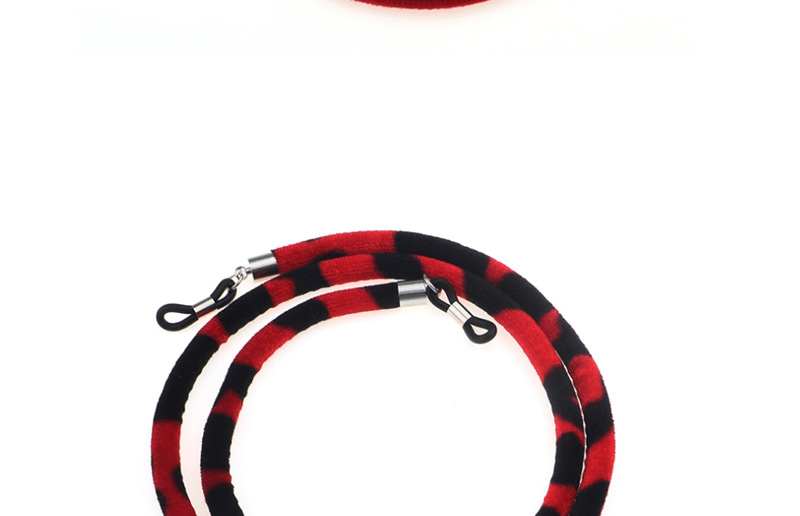 Fashion Wine Red Sport Sports Rope Chain,Sunglasses Chain