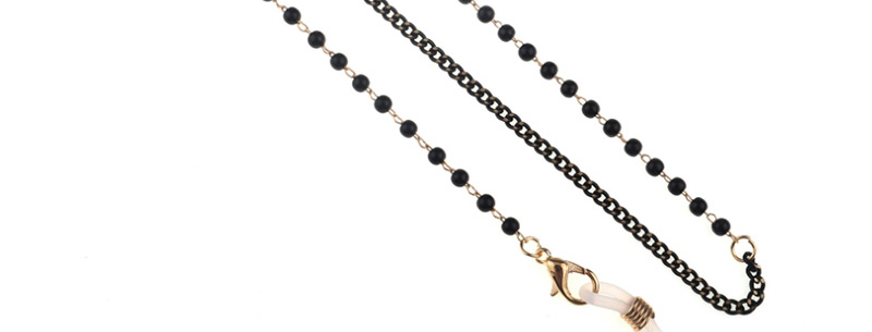 Fashion Black Chain Black Pearl Glasses Chain,Sunglasses Chain