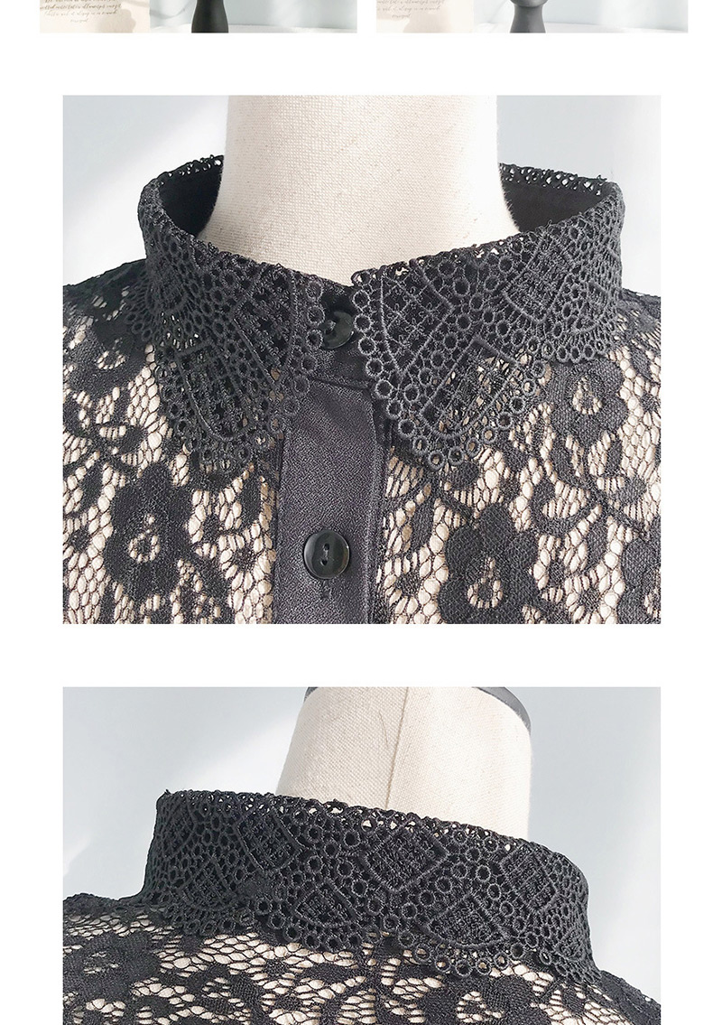 Fashion Lace Flower A White Flower Lace Fake Collar,Thin Scaves