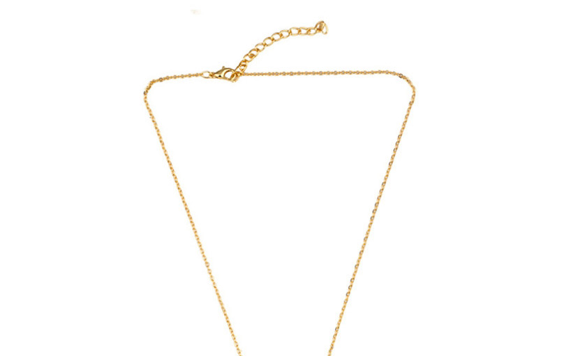 Fashion Star Star And Moon Studded Zircon Necklace,Necklaces