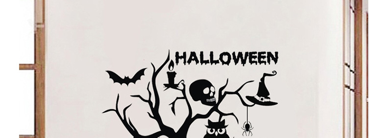 Fashion Multicolor Kst-9 Halloween Wall Sticker,Festival & Party Supplies