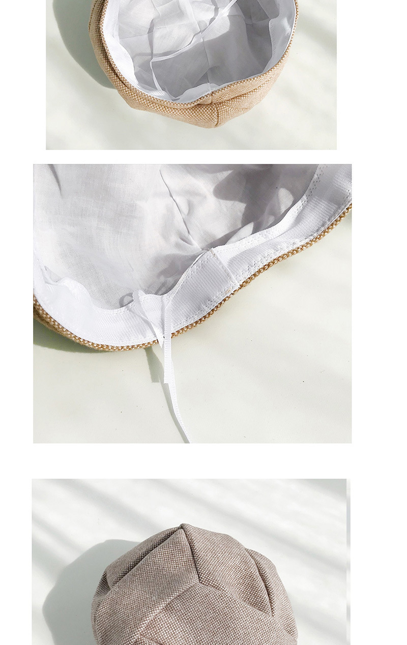 Fashion Irregular White Stitching Octagonal Cap,Beanies&Others