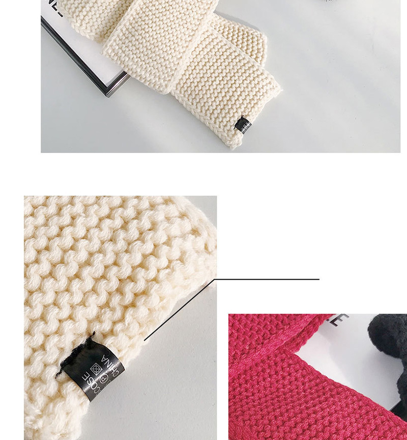 Fashion Strip Scarf Black Horizontal Stripes With Standard Wool Scarf,knitting Wool Scaves