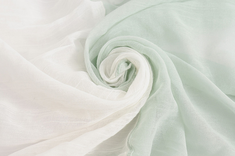 Light Green Cotton Color Matching Scarves Scarf Shawl,Thin Scaves
