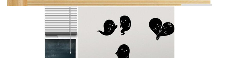 Fashion Multicolor Kst-18 Halloween Ghost Wall Sticker,Festival & Party Supplies