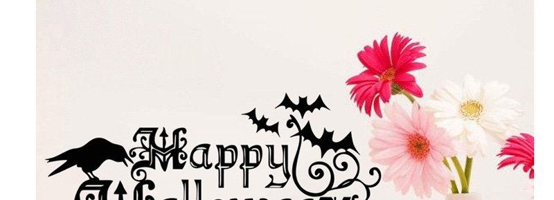 Fashion Multicolor Kst-3 Halloween Wall Sticker,Festival & Party Supplies