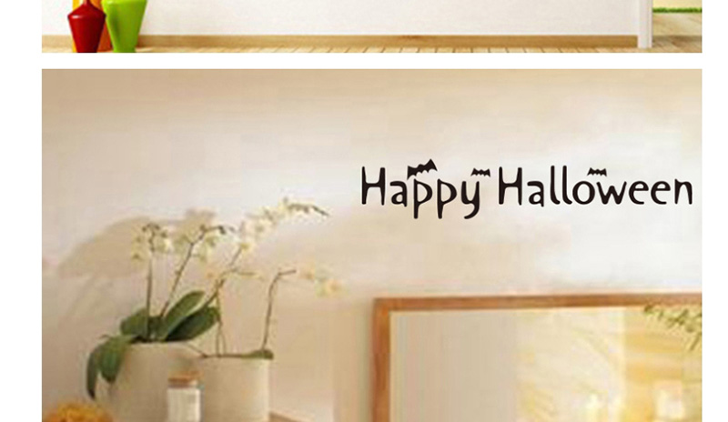 Fashion Multicolor Kst-67 Halloween Wall Sticker,Festival & Party Supplies