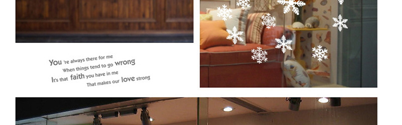 Fashion Color Amj301 Christmas Snowflakes Came To The Wall Sticker,Festival & Party Supplies
