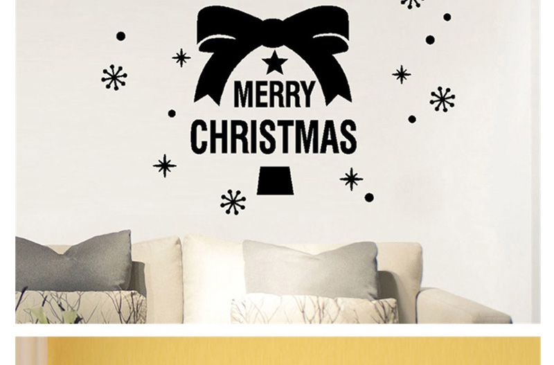 Fashion White Ss-24 Christmas Wall Sticker,Festival & Party Supplies