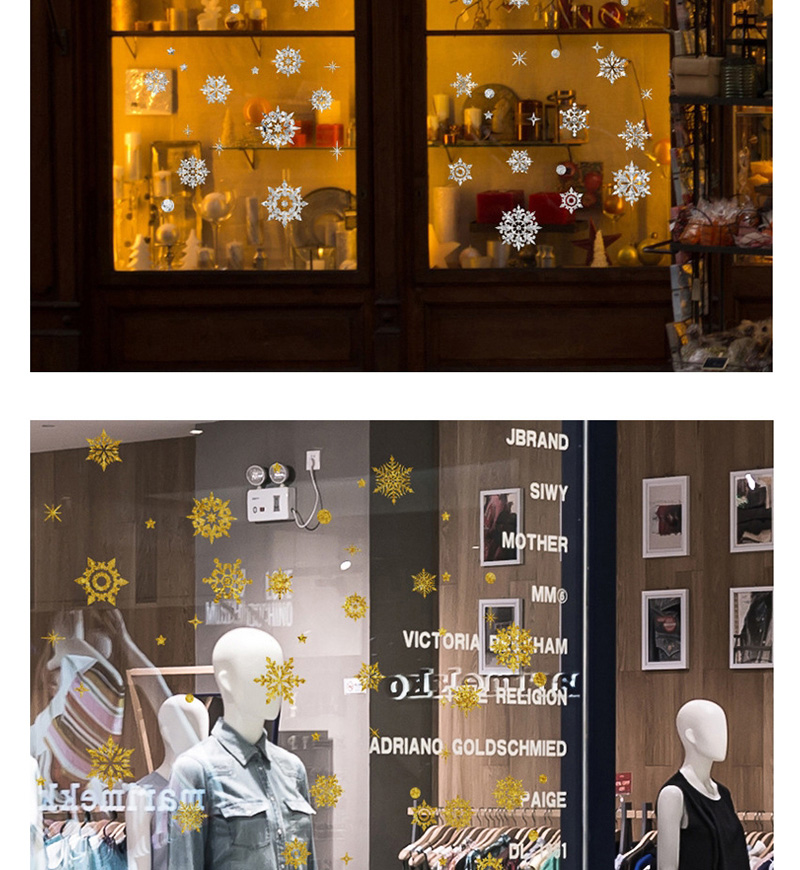 Fashion Gold Powder Xh-001 Silk Screen Snowflake Wallpaper,Festival & Party Supplies