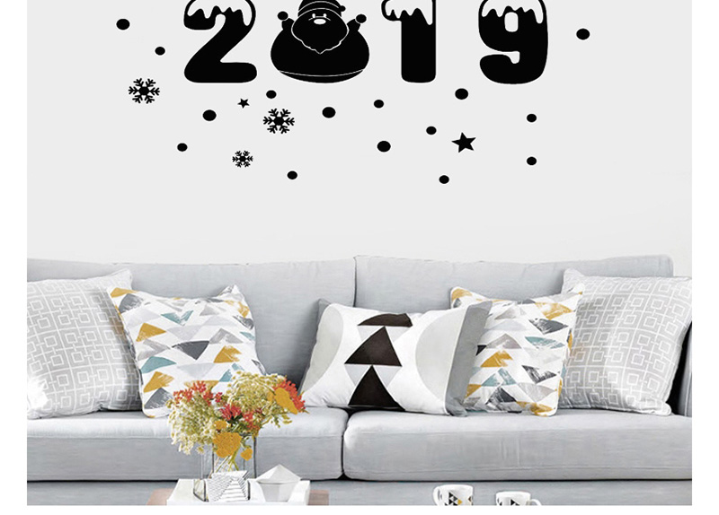 Fashion Multicolor Ss-27 Christmas Wall Sticker,Festival & Party Supplies