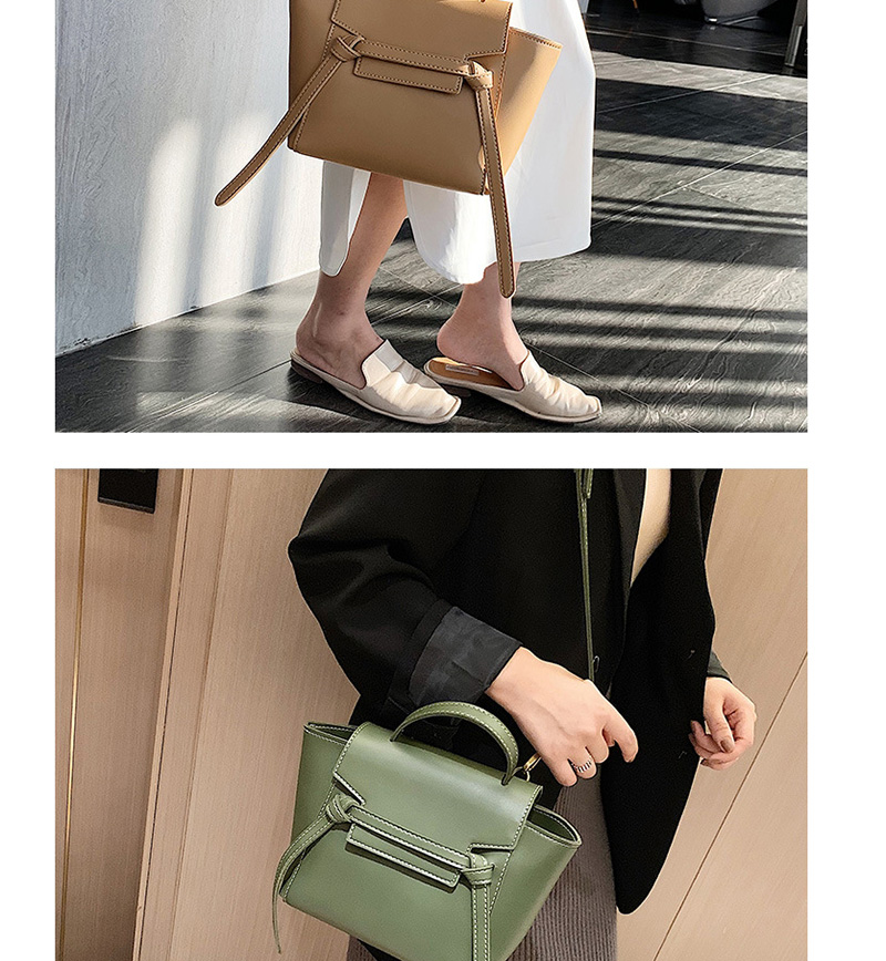 Fashion Green Stitching Hand Shoulder Messenger Bag,Handbags