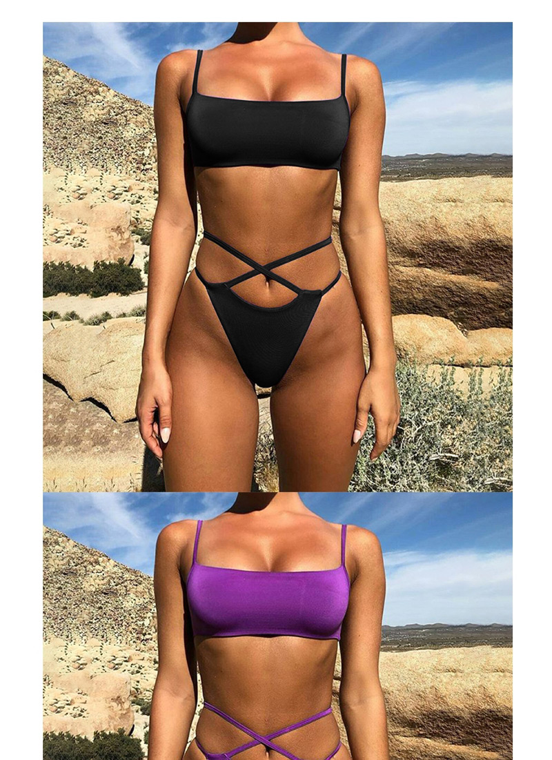  Purple Bikini Two-piece,Bikini Sets