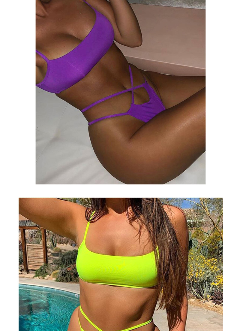  Purple Bikini Two-piece,Bikini Sets