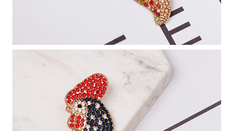 Fashion Color Diamond Earrings,Stud Earrings