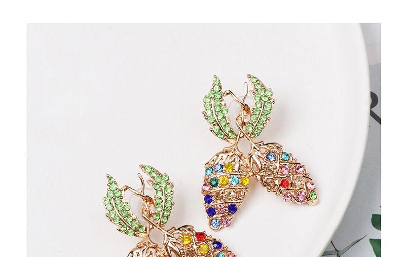 Fashion Pink Fruit Earrings,Stud Earrings