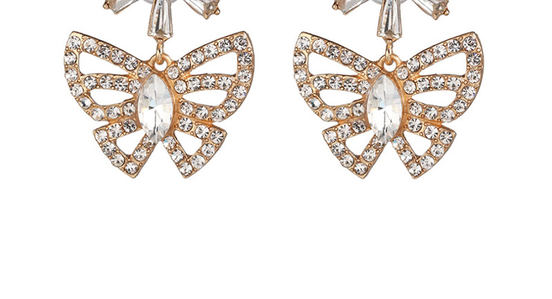 Fashion White Butterfly Earrings,Drop Earrings