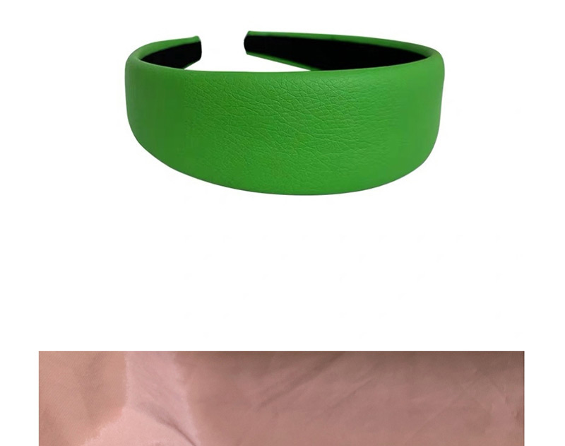 Fashion Green Wide Headband,Pendants