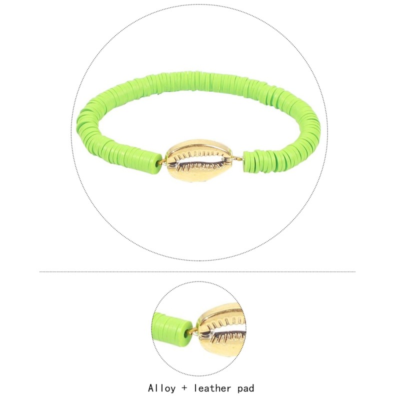 Fashion Green Alloy Shell Bracelet,Fashion Bracelets