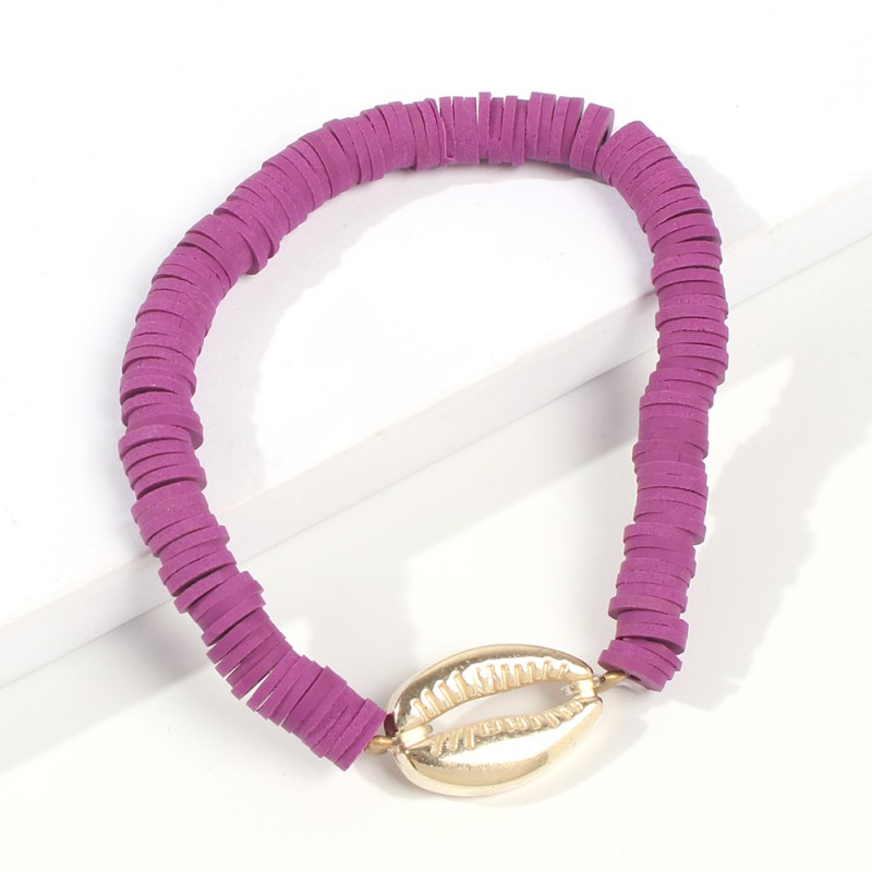 Fashion Purple Alloy Shell Bracelet,Fashion Bracelets