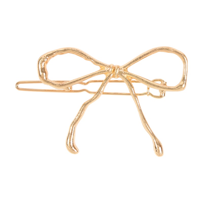 Fashion Gold Alloy Bow Hair Clip,Hairpins