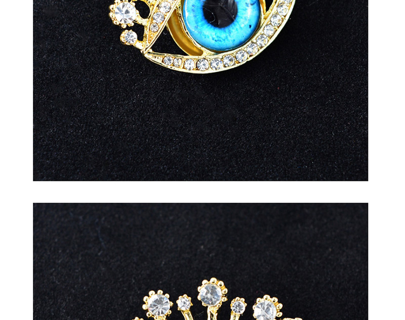 Fashion Gold Eye Jewel Brooch,Korean Brooches