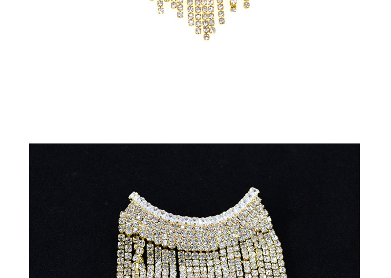 Fashion White Pearl Flash Drill Tassel Brooch,Korean Brooches