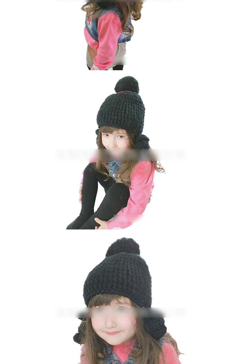 Fashion Black Crochet Wig Princess Hat,Sun Hats