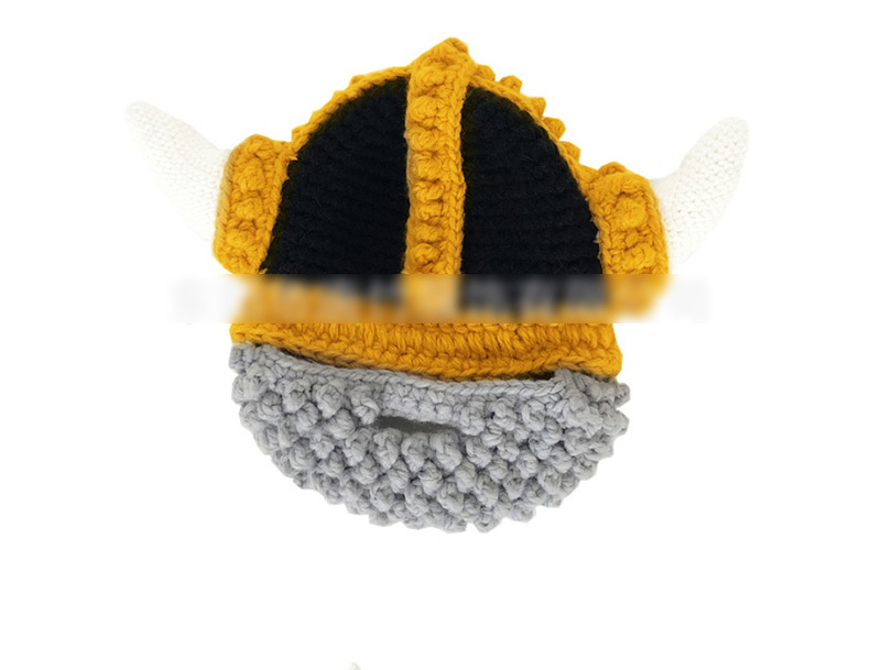 Fashion Child Crown Horn Thick Wool Hat,Sun Hats