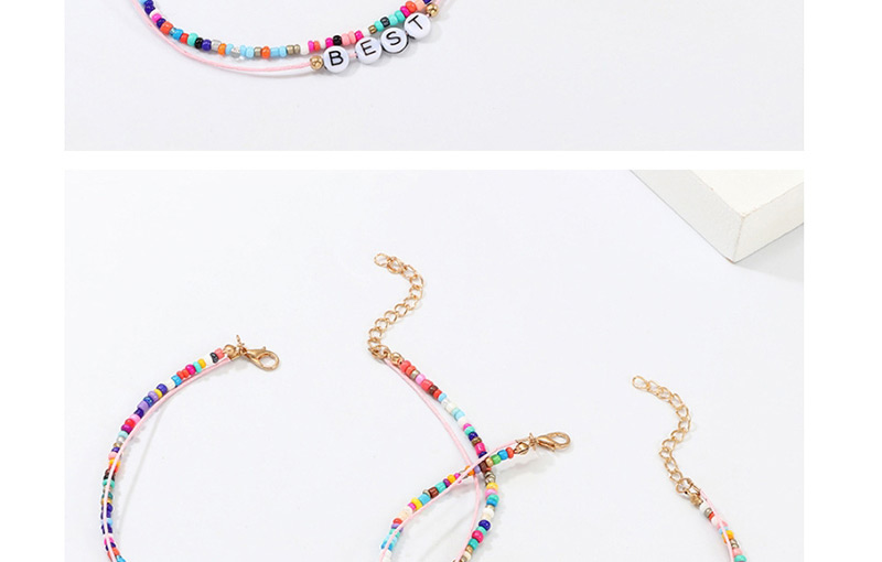 Fashion Color Rice Beads Bestbuds Set Of Chains,Jewelry Sets