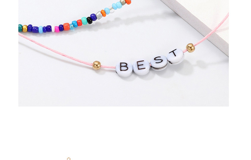Fashion Color Rice Beads Bestbuds Set Of Chains,Jewelry Sets