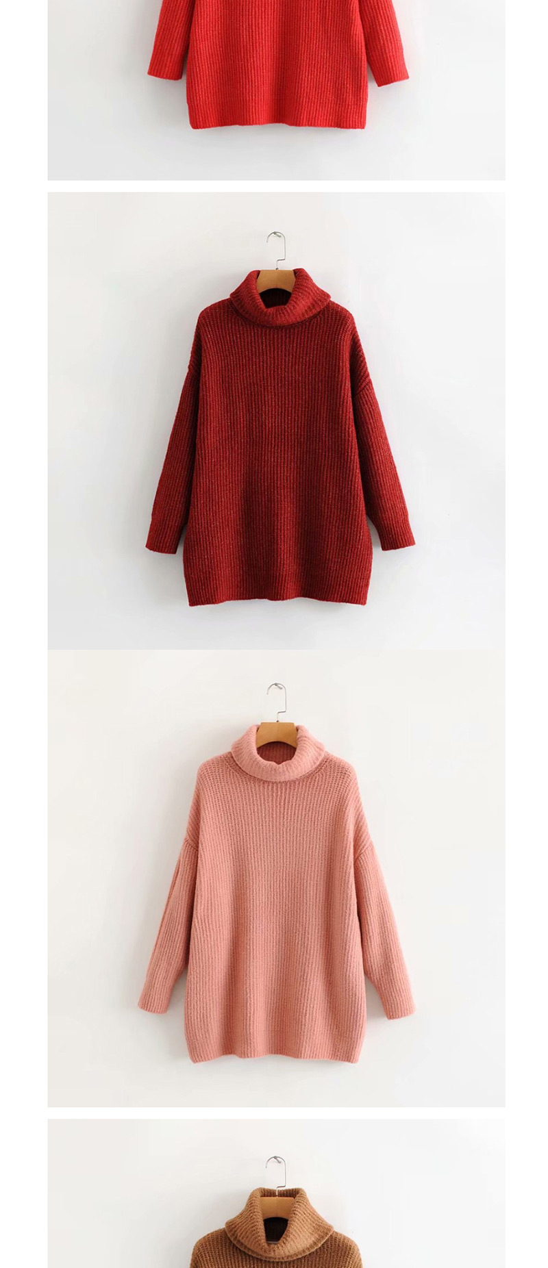 Fashion Black Turtleneck Sweater,Sweater