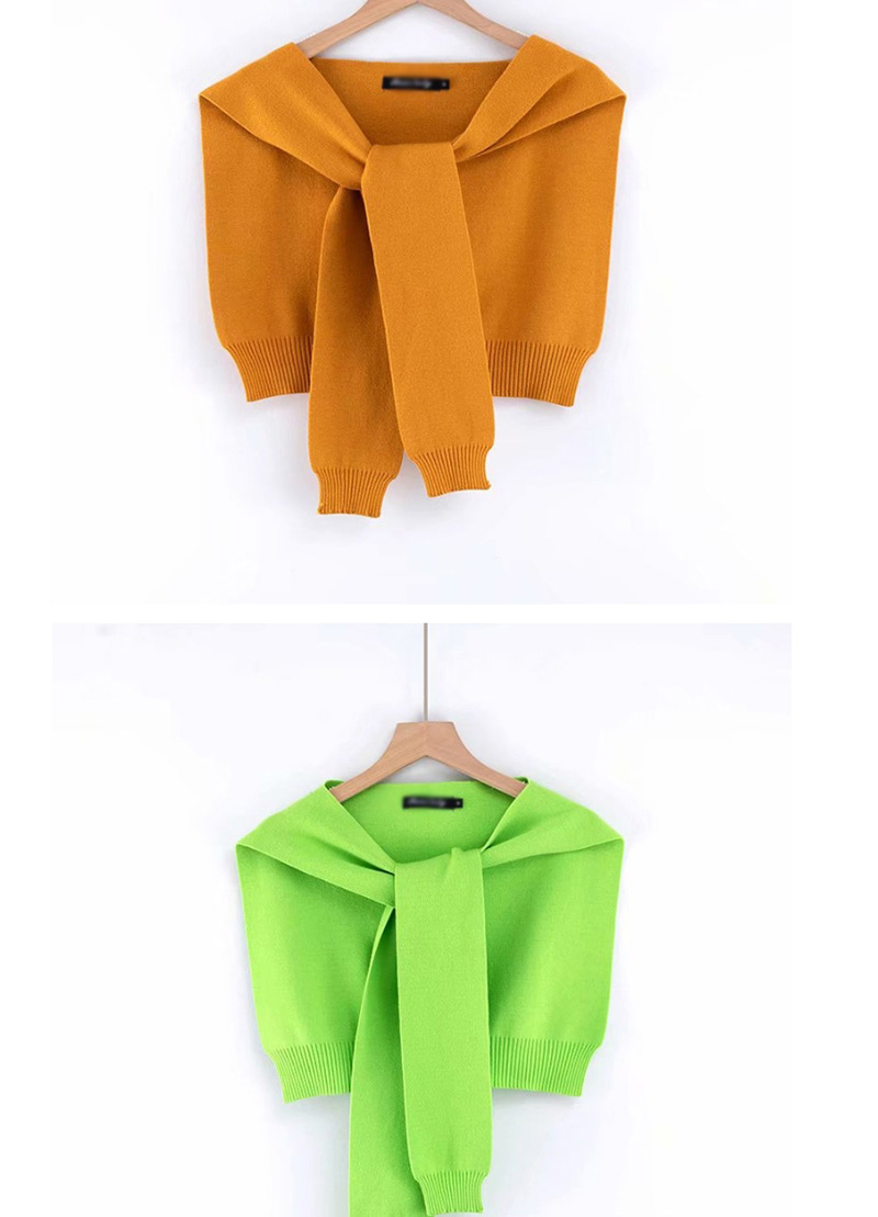 Fashion Apricot Single-piece Lace Vest,Sweater