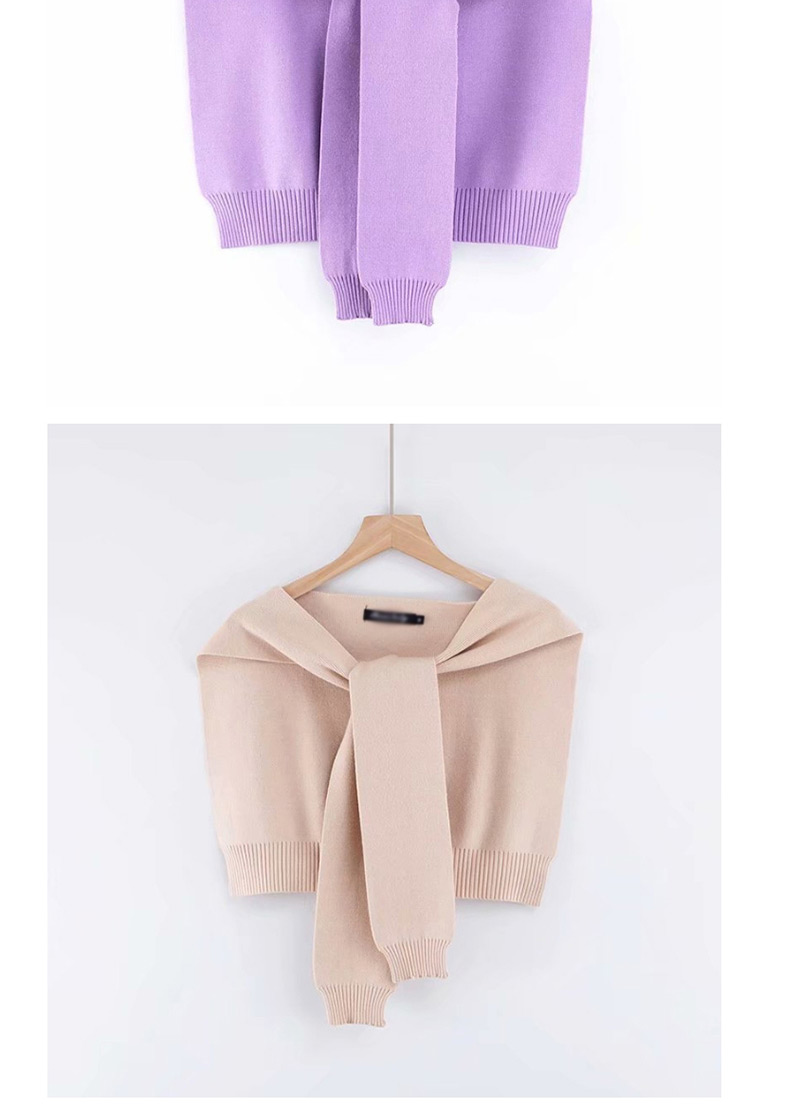 Fashion Purple Single-piece Lace Vest,Sweater