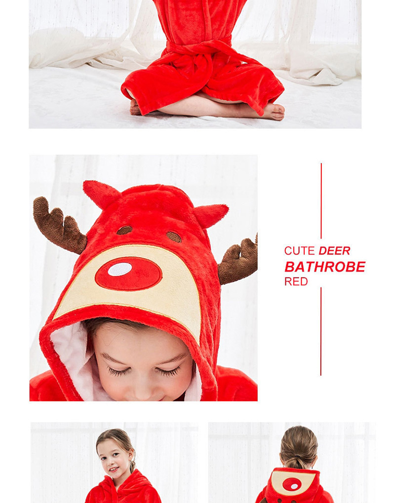 Fashion Tiger Robe Flannel Cartoon Hooded Animal Home Service,Others