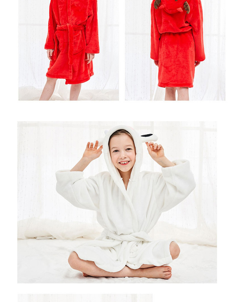 Fashion Elephant Robe Flannel Cartoon Hooded Animal Home Service,Others