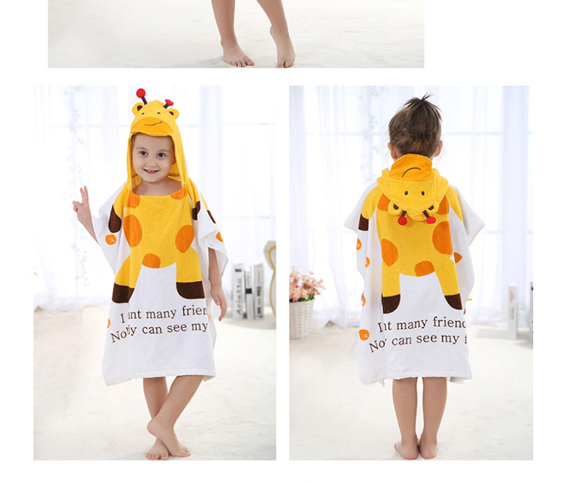 Fashion Giraffe Cotton Hooded Children