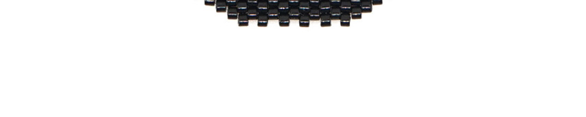 Fashion Black Kitten Rice Beads Woven Bracelet,Jewelry Findings & Components