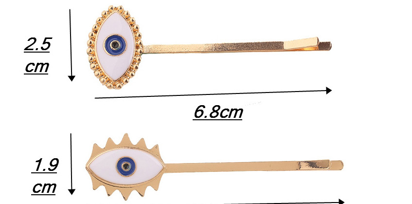 Fashion Eye Oil Drop Hair Clip,Hairpins