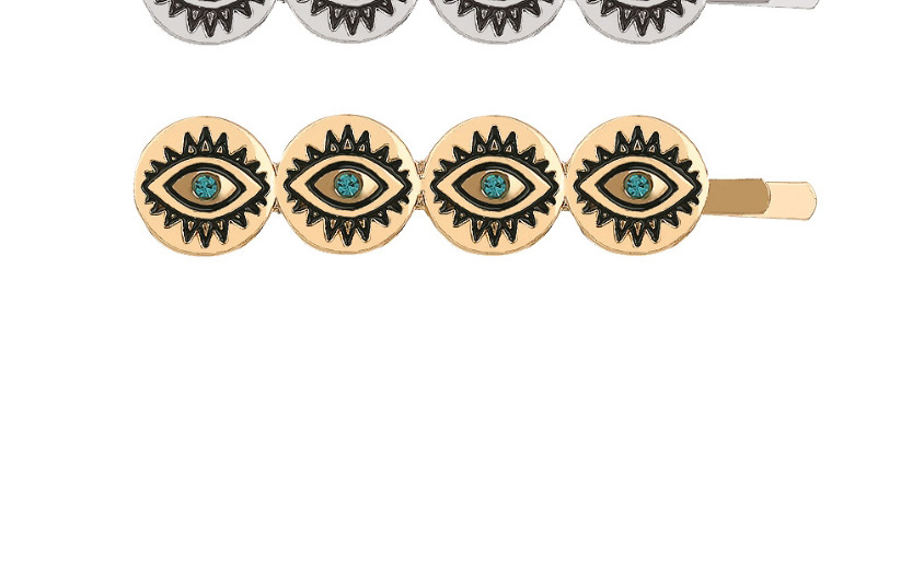 Fashion Gold Alloy Diamond Eye Clip,Hairpins