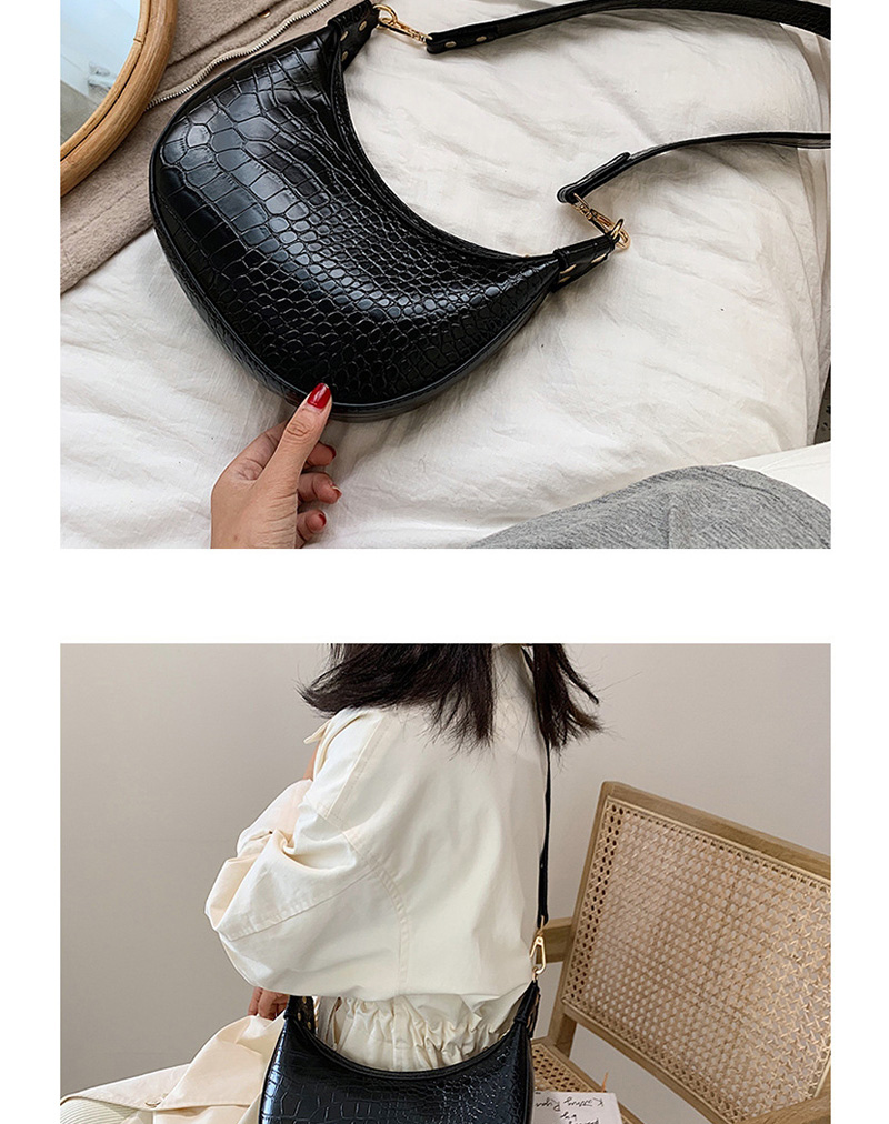 Fashion White Crocodile Hand Shoulder Bag,Handbags