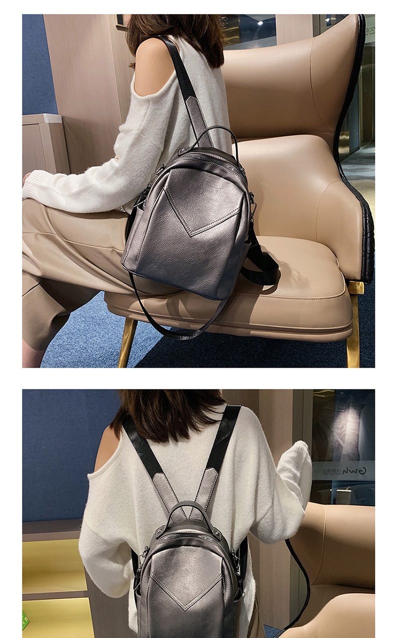 Fashion White Stitching Backpack,Backpack