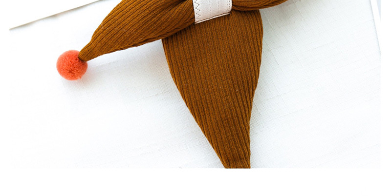 Fashion Yellow Crocodile Triangle Scarf Baby Scarf,knitting Wool Scaves
